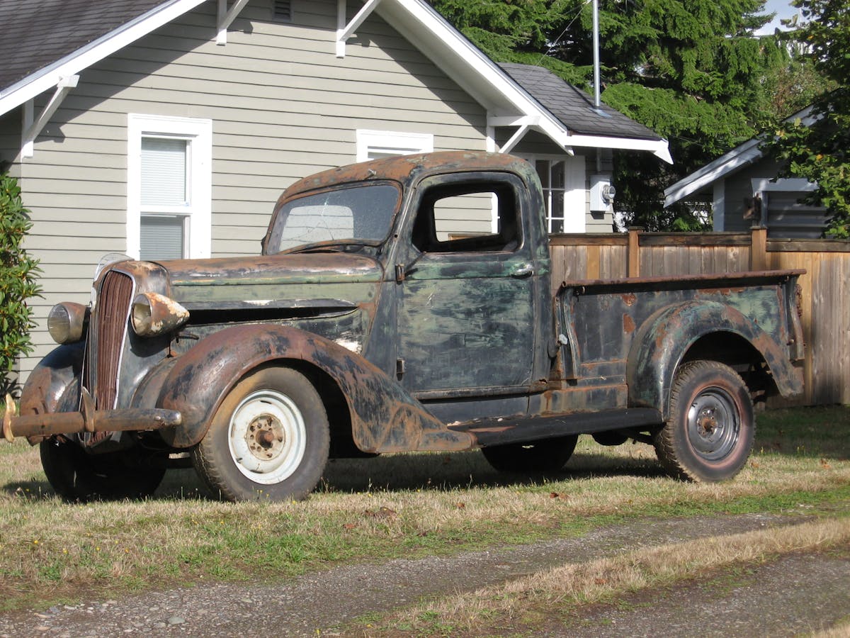 Plymouth pick up truck